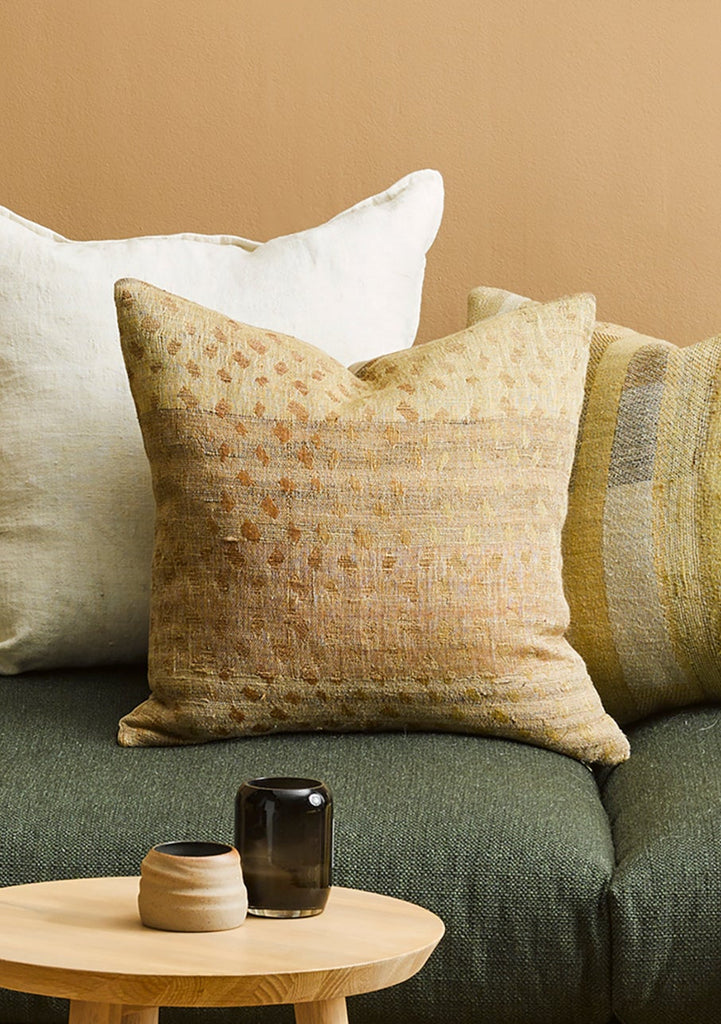 Cushion - Mojave With Feather Inner - Desert Sand