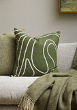 Cushion - Picchu With Feather Inner - Olive