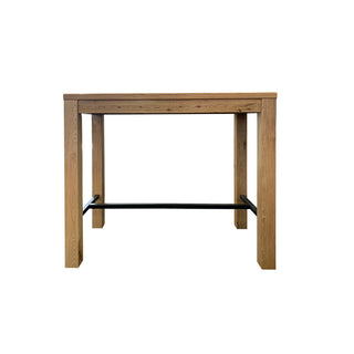 Florence indoor oak bar table