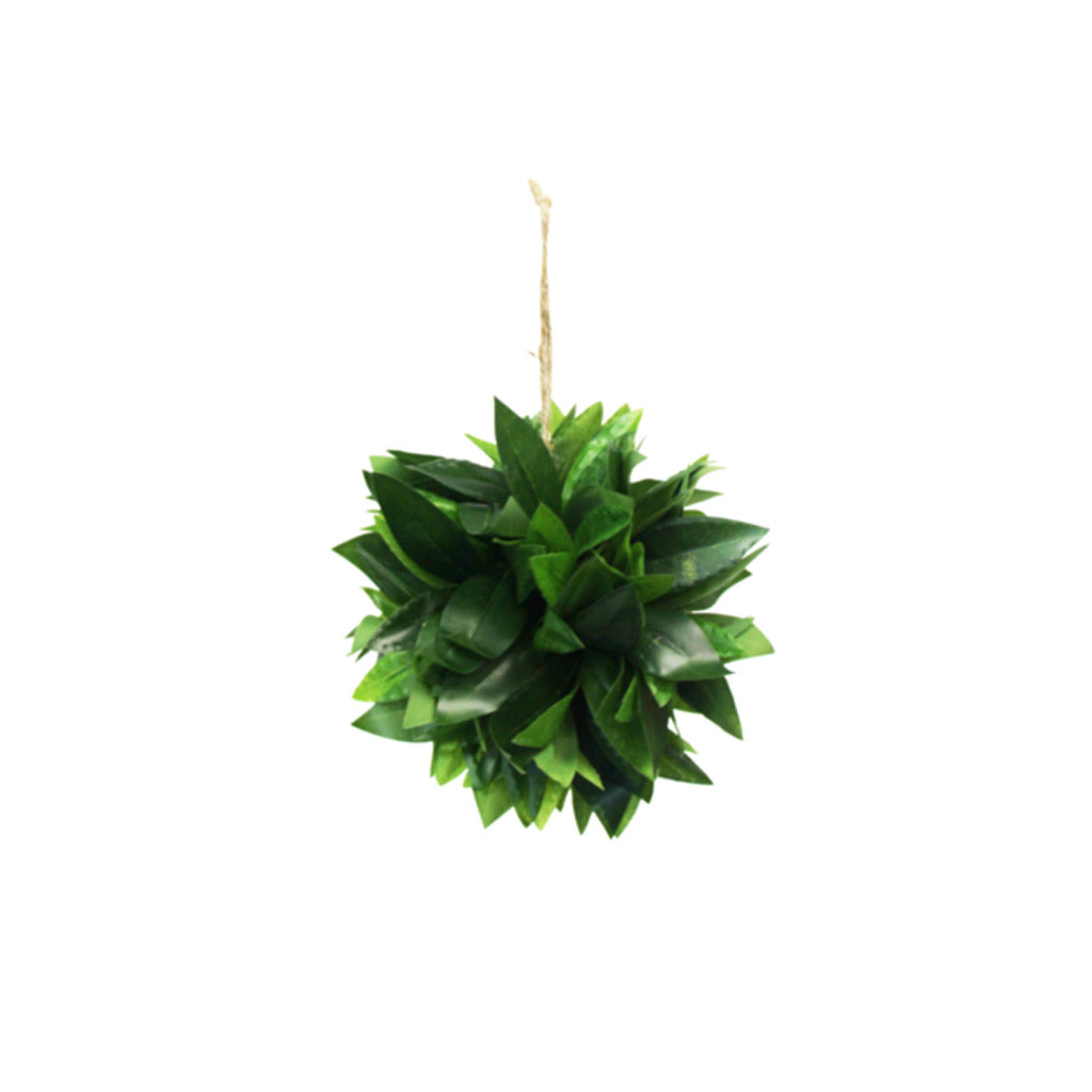 Hanging Bay Leaf Topiary Ball - Small