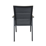 Grove Outdoor Dining Chair Charcoal