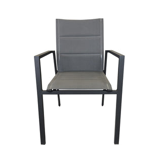 Grove Outdoor Dining Chair Charcoal