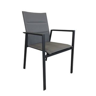 Grove Outdoor Dining Chair Charcoal
