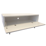 Manly high gloss entertainment unit - front flap open