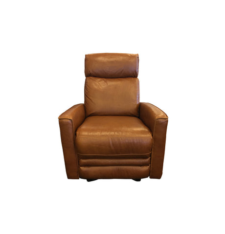 Marvy Leather Swivel Chair - Urban Sofa Rio Duck Egg Leather