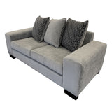 NZ Made Redcliffe 2.5 Seater sofa in luxe grey fabric