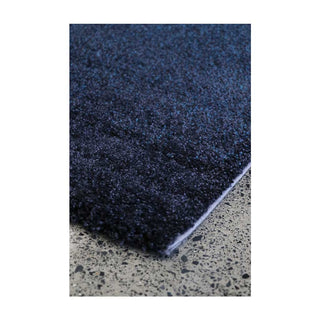 Saxony Mer Rug in Sea Green/Cream - corner detail