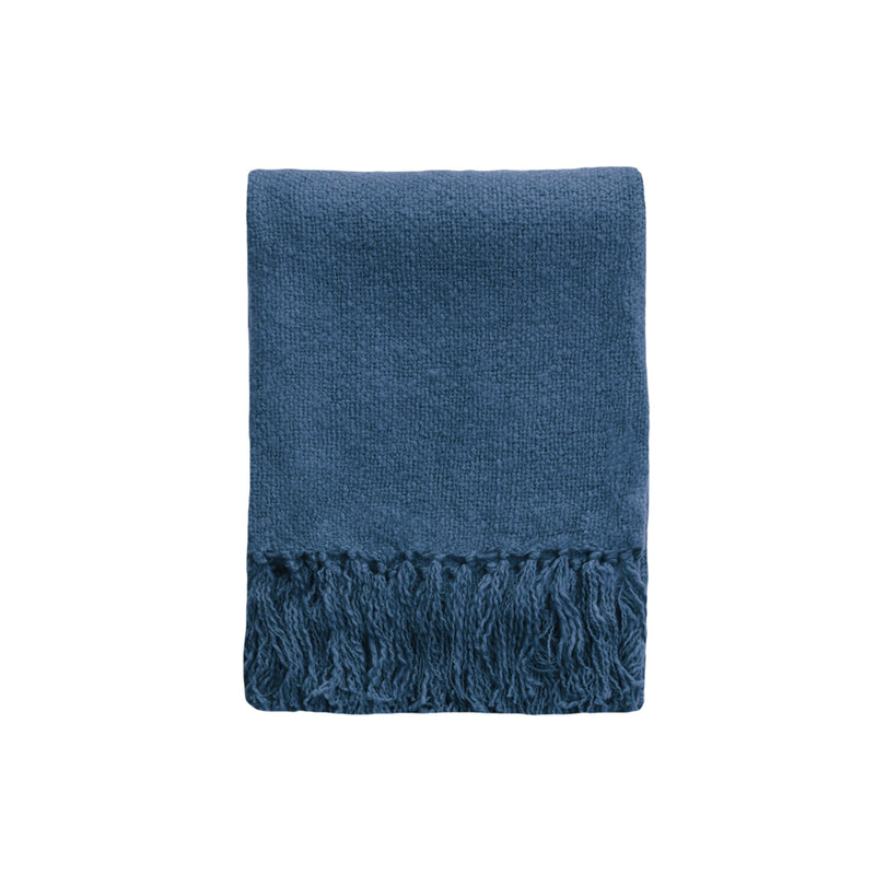 Serenade Throw - Ink Blue